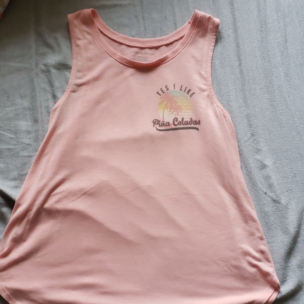 Pina coladas tank top